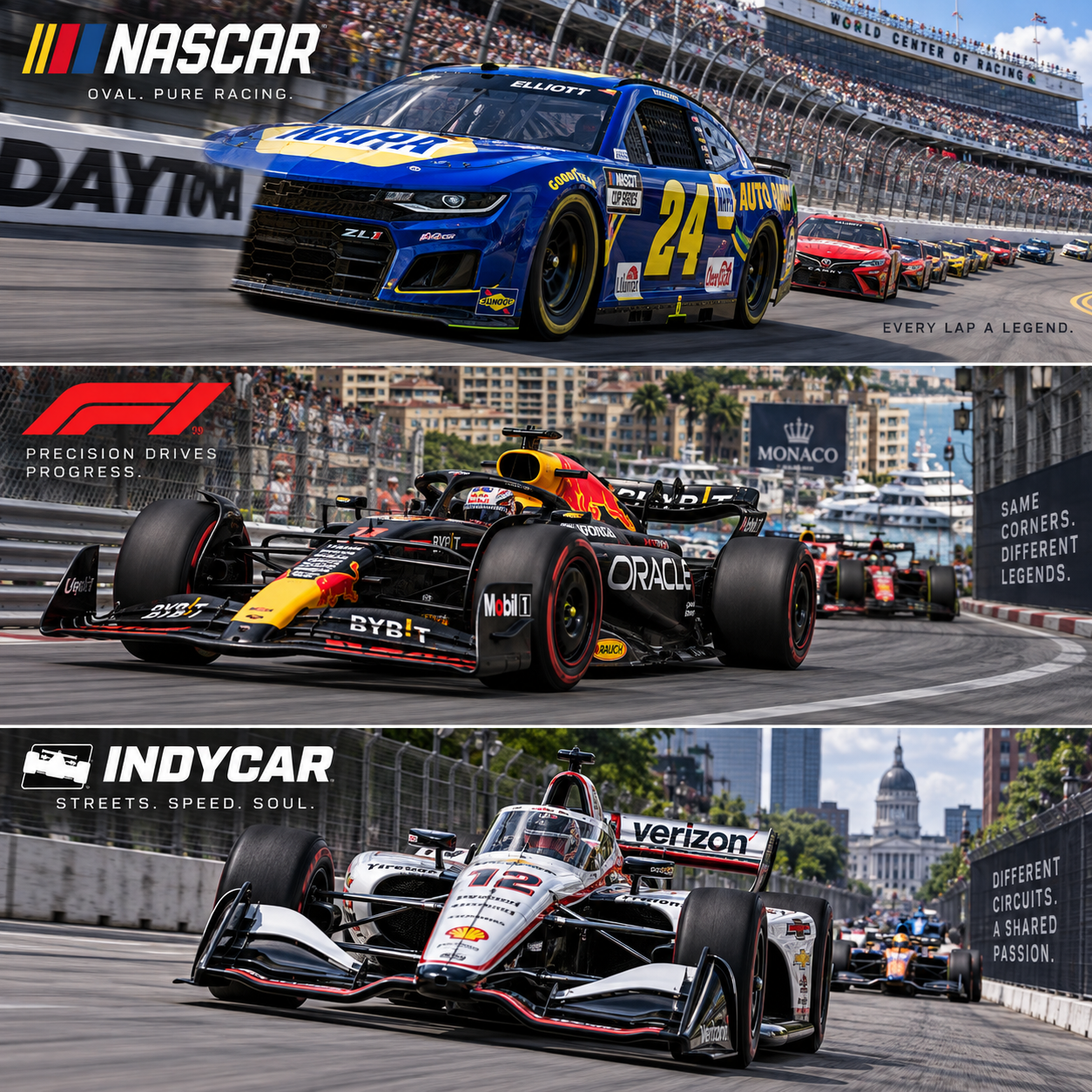 Comparing NASCAR to Other Motorsports: F1, IndyCar, and More